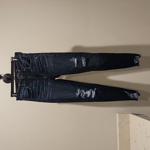 Womens American Eagle High Rise Jegging Crop